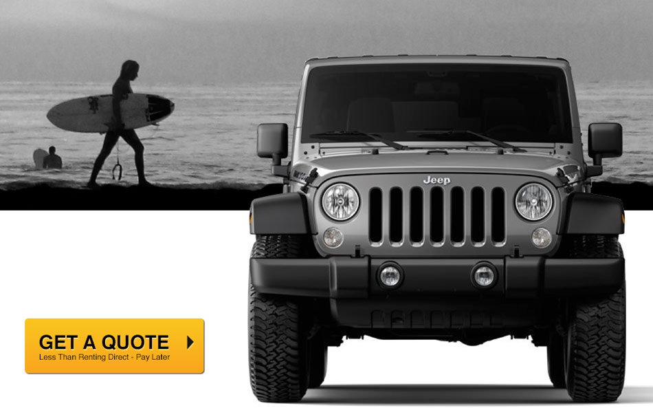 Oahu Jeeps - Cheap Honolulu Wrangler Rental